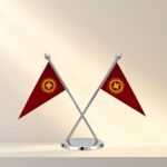 Premium 100% Stainless Steel Cross Flag Stand (6-inch) - Image 2